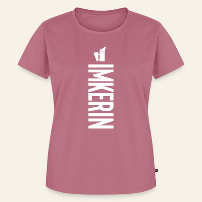 IMKERIN Smoker Charlie T-Shirt in Mauve – Vorderseite