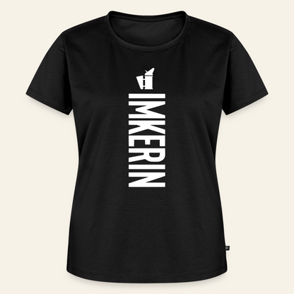 IMKERIN Smoker Charlie T-Shirt in Schwarz – Vorderseite