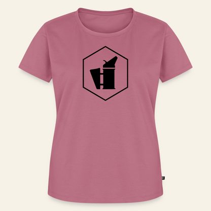 IMKERIN Smoker Delta Stark T-Shirt in Mauve – Vorderseite