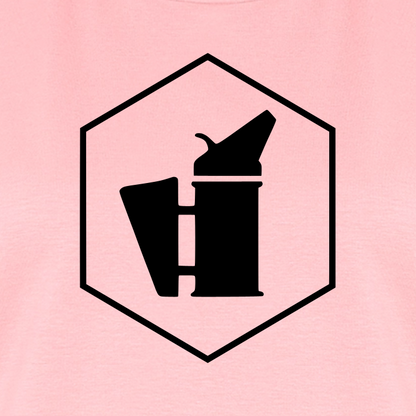 IMKERIN Smoker Delta Stark T-Shirt in Rosé – Druck im Detail