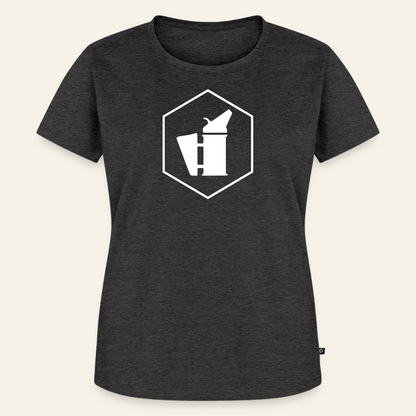 IMKERIN Smoker Delta Stark T-Shirt in Anthrazit – Vorderseite