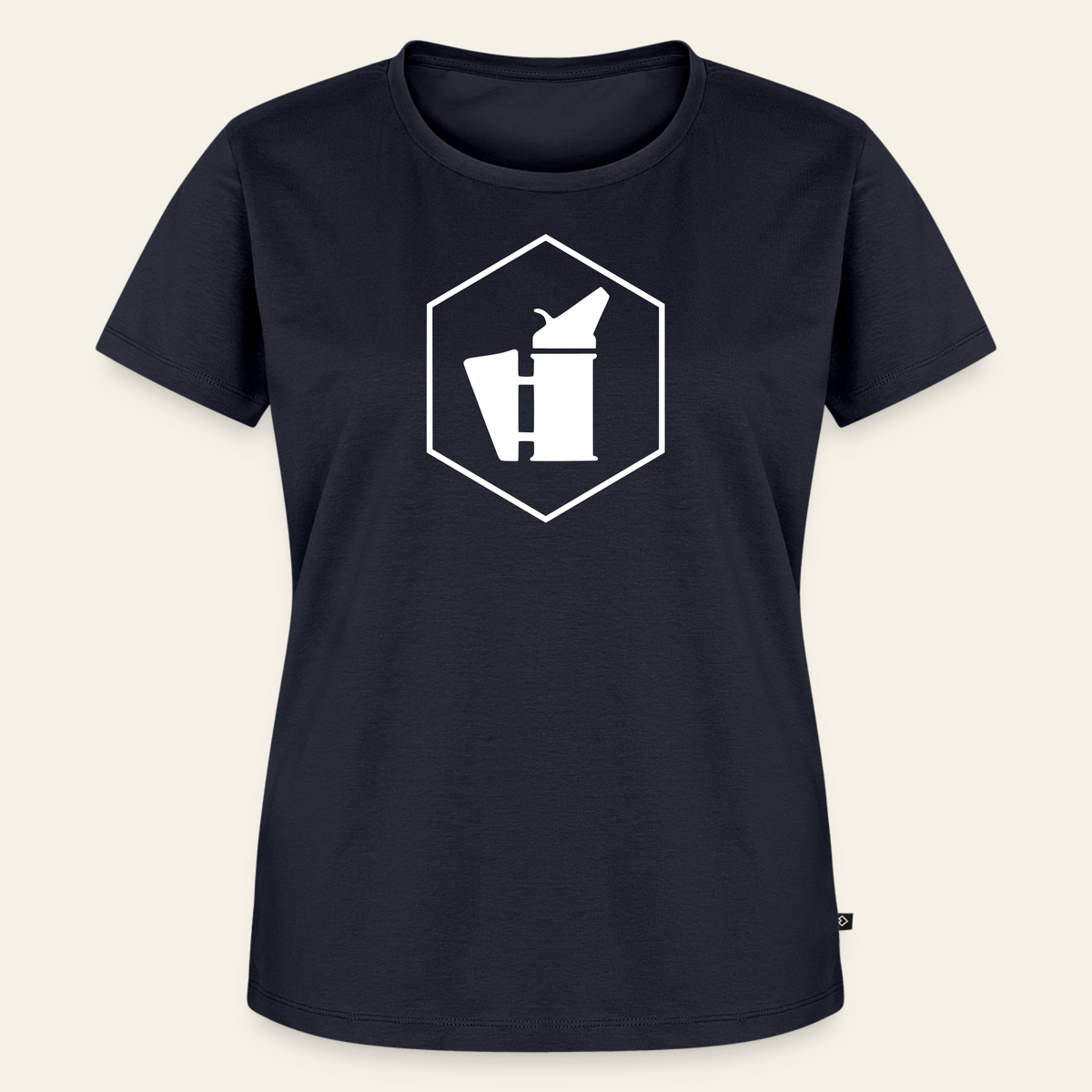IMKERIN Smoker Delta Stark T-Shirt in Dunkelblau – Vorderseite
