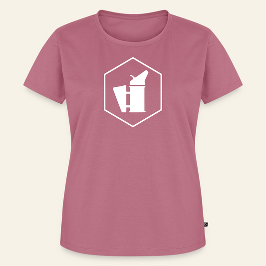 IMKERIN Smoker Delta Stark T-Shirt in Mauve – Vorderseite