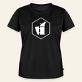 IMKERIN Smoker Delta Stark T-Shirt in Schwarz – Vorderseite