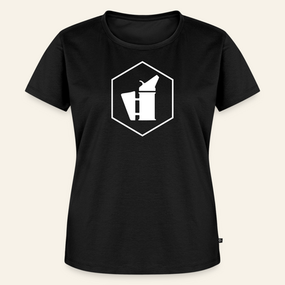 IMKERIN Smoker Delta Stark T-Shirt in Schwarz – Vorderseite