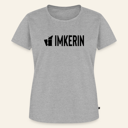 IMKERIN Smoker Prime T-Shirt in Grau – Vorderseite