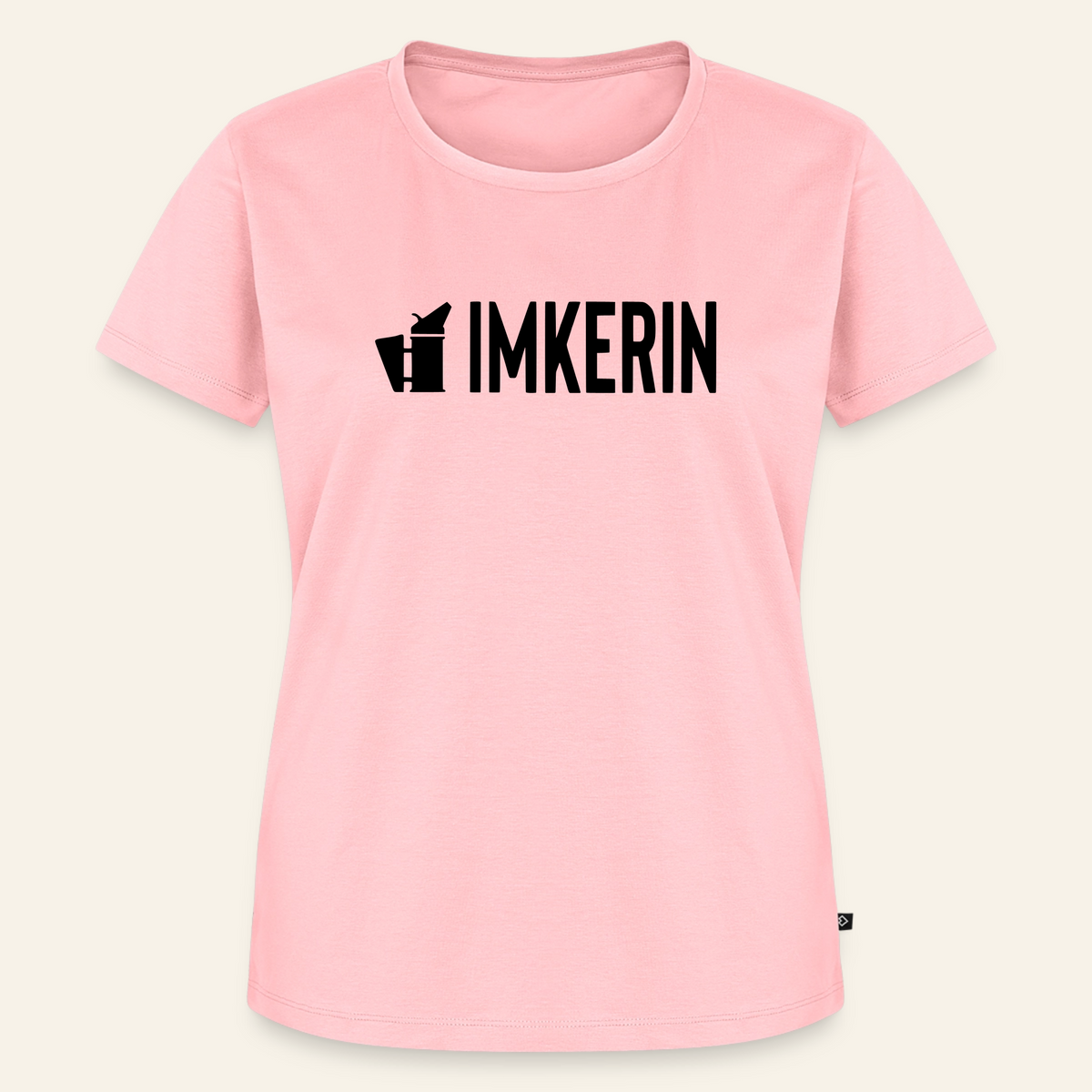 IMKERIN Smoker Prime T-Shirt in Rosé – Vorderseite