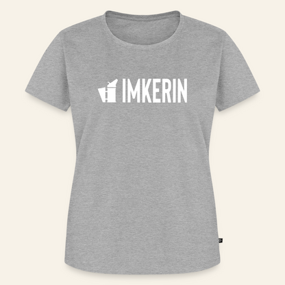 IMKERIN Smoker Prime T-Shirt in Grau – Vorderseite