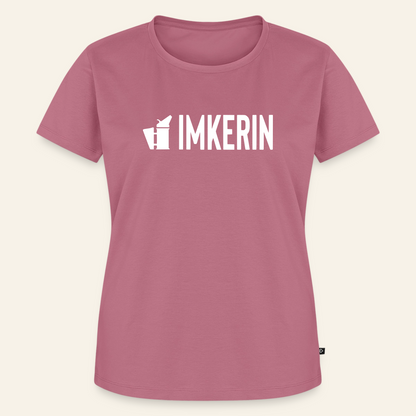 IMKERIN Smoker Prime T-Shirt in Mauve – Vorderseite