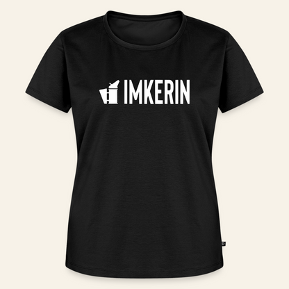 IMKERIN Smoker Prime T-Shirt in Schwarz – Vorderseite