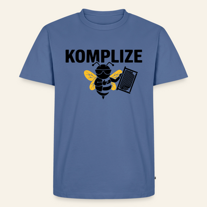 Komplize T-Shirt in Steinblau – Vorderseite