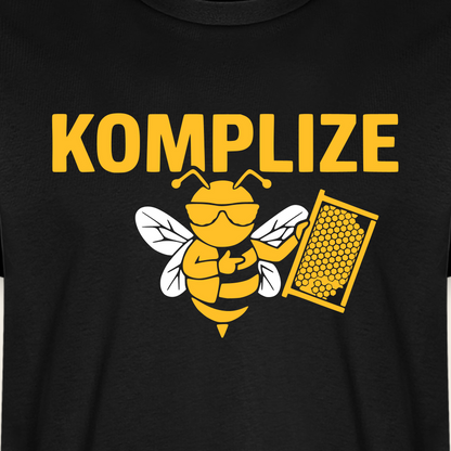 Komplize T-Shirt in Schwarz – Druck im Detail