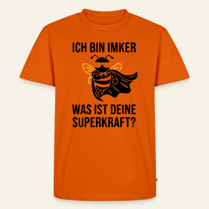 Superimker T-Shirt in Orange – Vorderseite