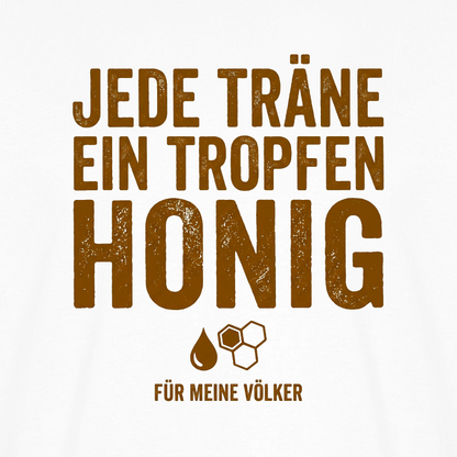 Völkerliebe T-Shirt in Weiß – Druck im Detail