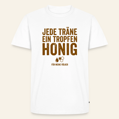 Völkerliebe T-Shirt in Weiß – Vorderseite